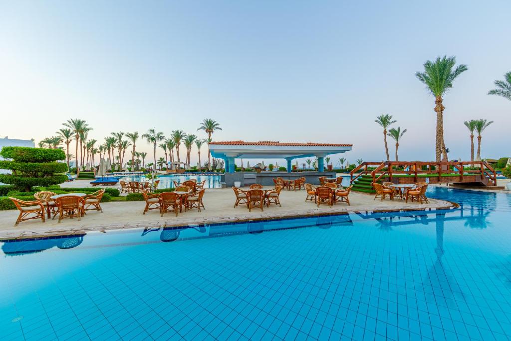 Bazén v ubytování Siva Sharm Resort & SPA nebo v jeho okolí