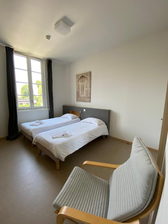 Hotel Saint Louis Beaulieu - Bordeaux - Resim 21