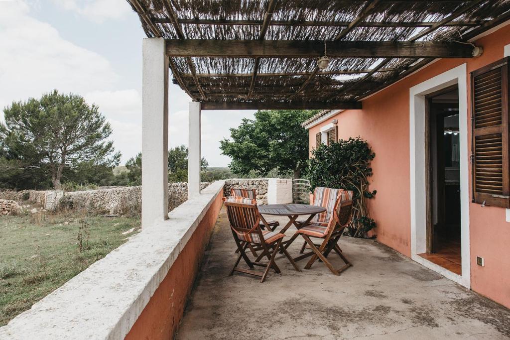 A balcony or terrace at Agroturismo Son Triay