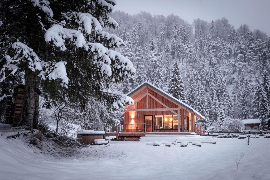NaturparkResort Lausernest v zimě
