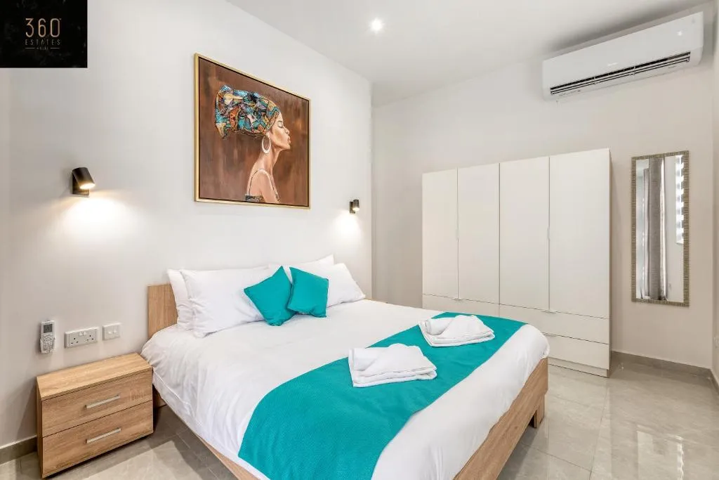 Stylish & Modern 1 BR Duplex APT in St Julians by 360 Estates