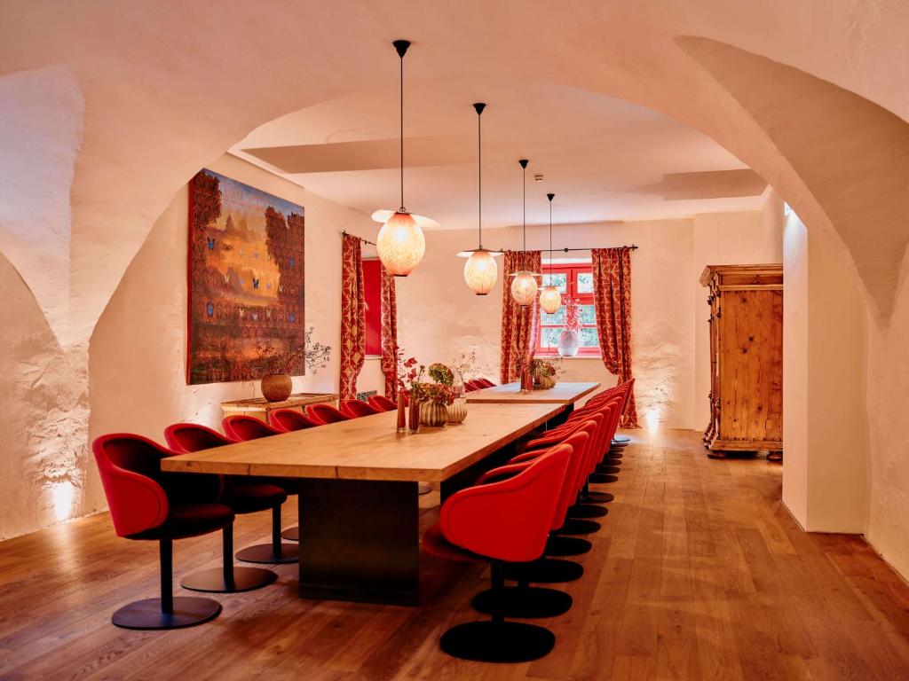 Posezení v ubytování TAUROA Schloss Gabelhofen
