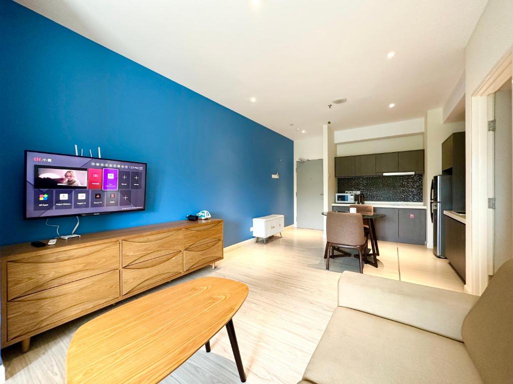 M Centro City Centre @ Gaya Street by Sunset Seaview Vacation Condos - Appartement Avec Balcon