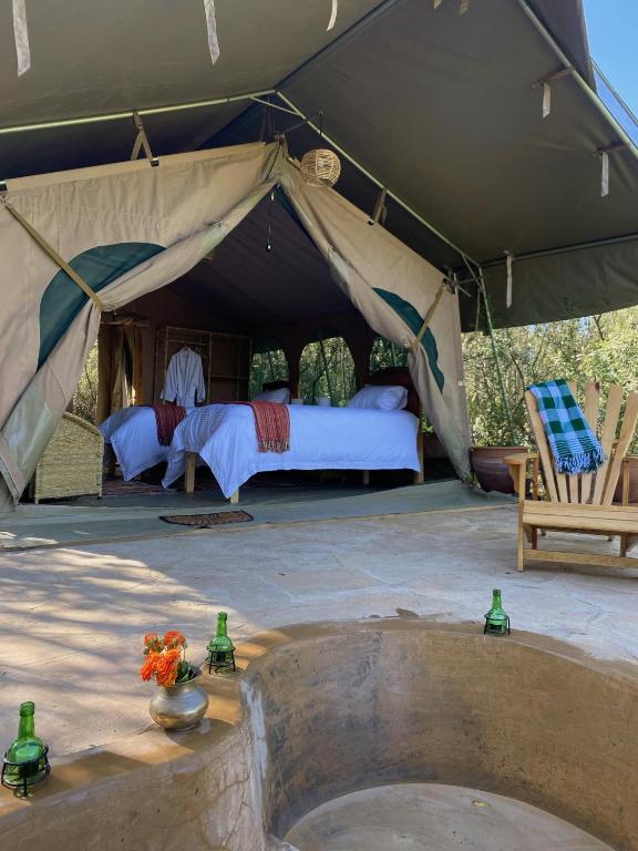Fotografie z fotogalerie ubytování Echoes of Eden: River Retreat v destinaci Naivasha