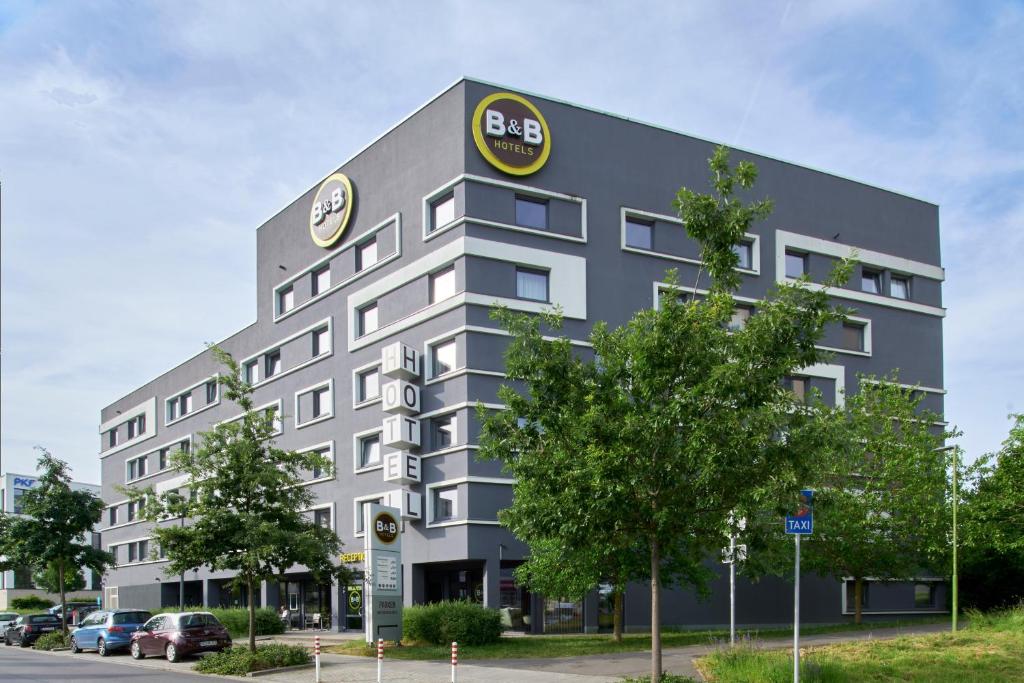 an office building with the bbc logo on it at B&amp;B Hotel Heidelberg in Heidelberg