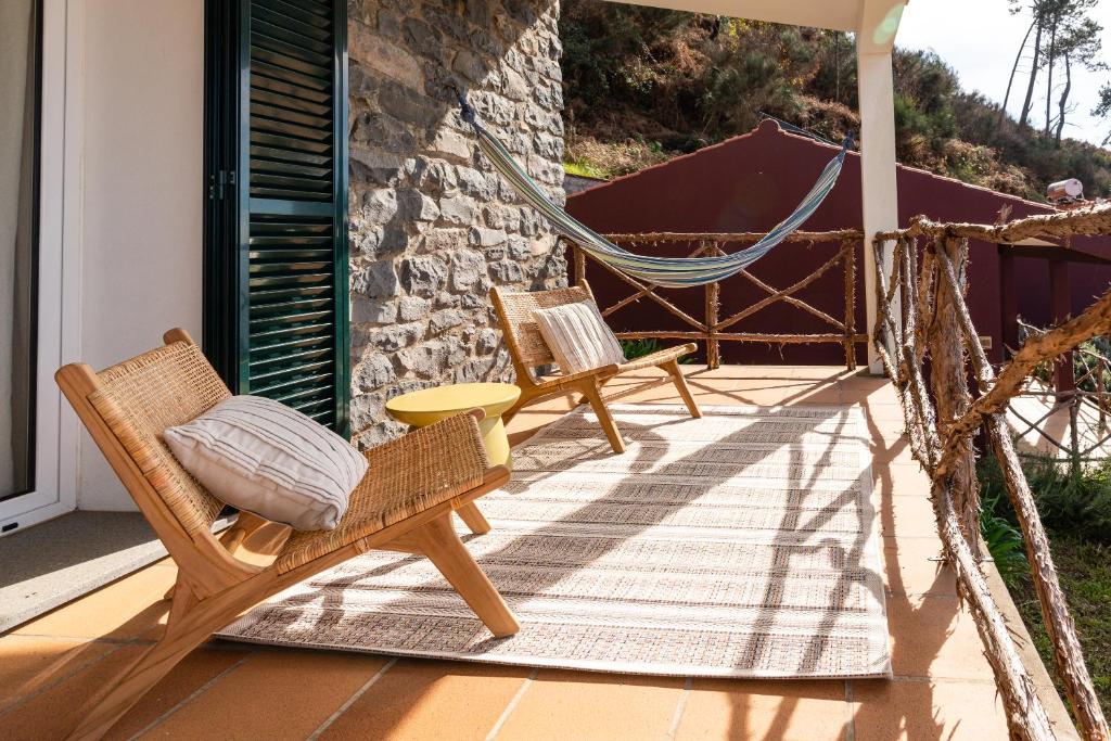 Balkón nebo terasa v ubytování Yeotown Health Retreat