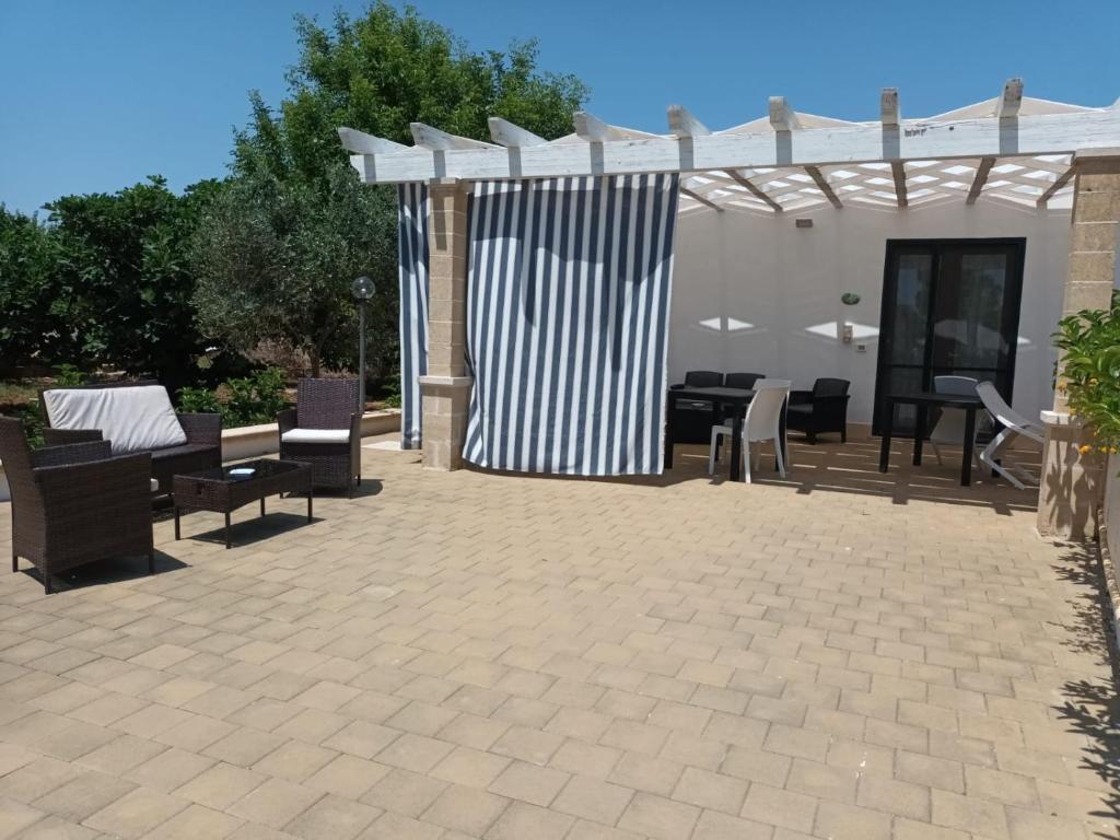Patio nebo venkovní prostory v ubytování B&B Nonna Teresa