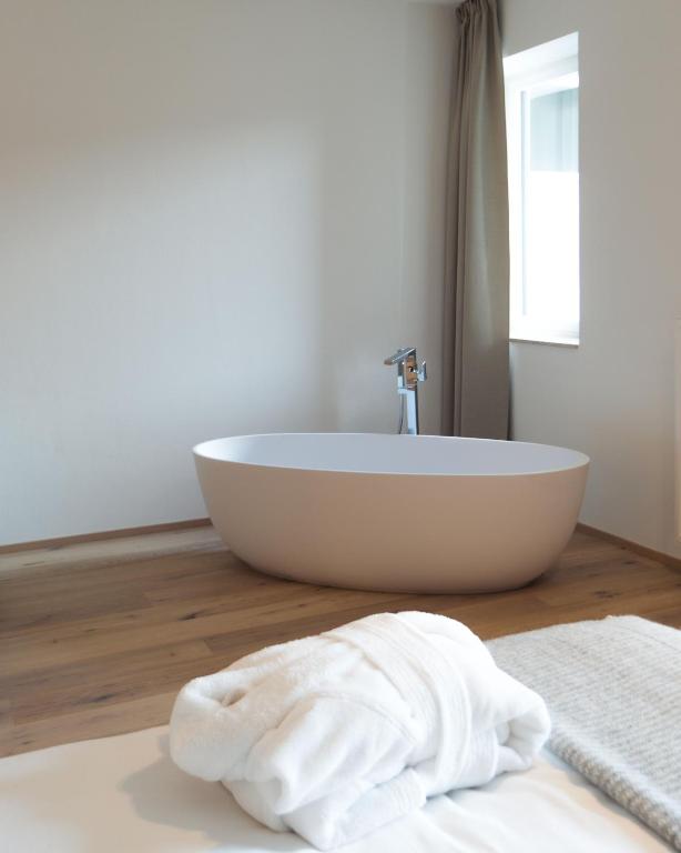 Koupelna v ubytování Anett hotel