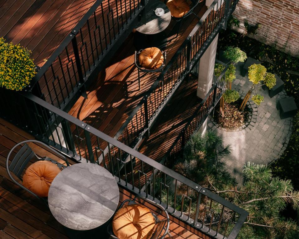 ウィーンにあるWELTWIEN Luxury Art Apartments & Free Parkingのギャラリーの写真
