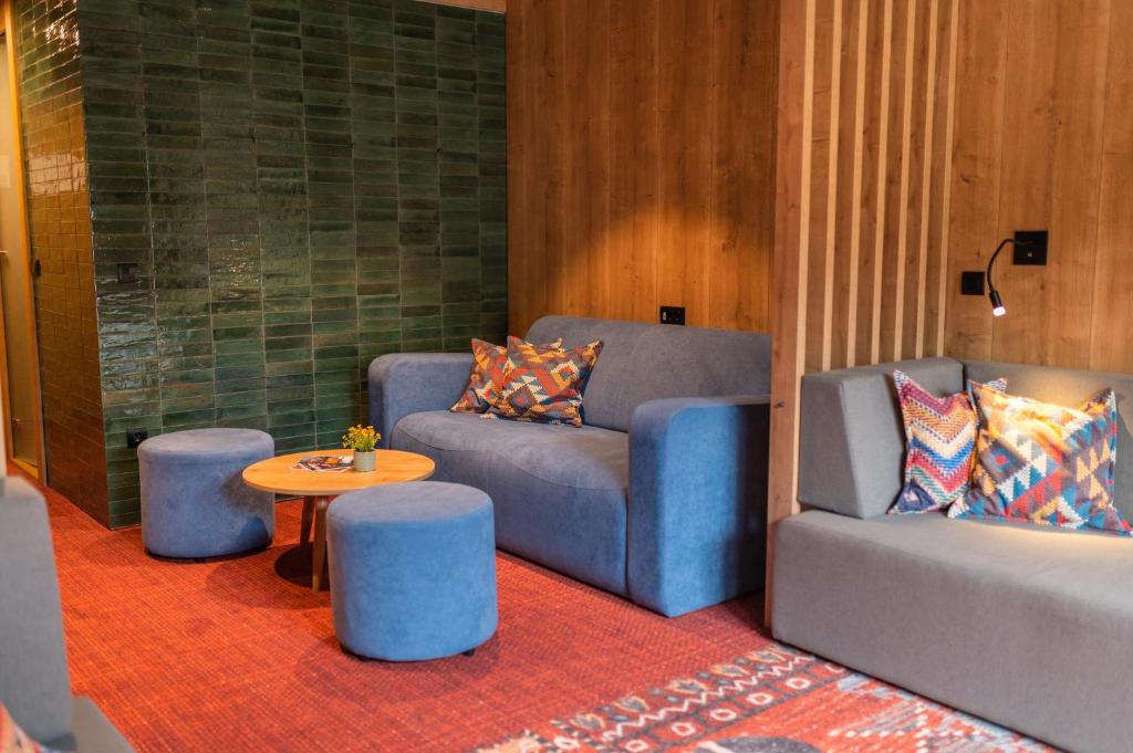 Posezení v ubytování Hotel Nomad
