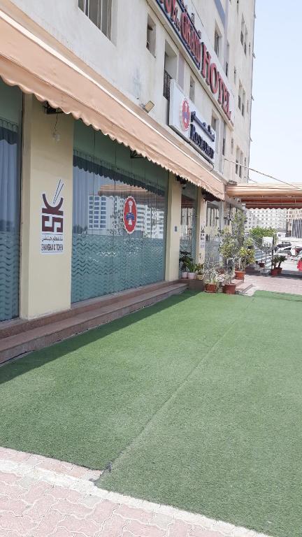 Budova, kde se aparthotel nachází
