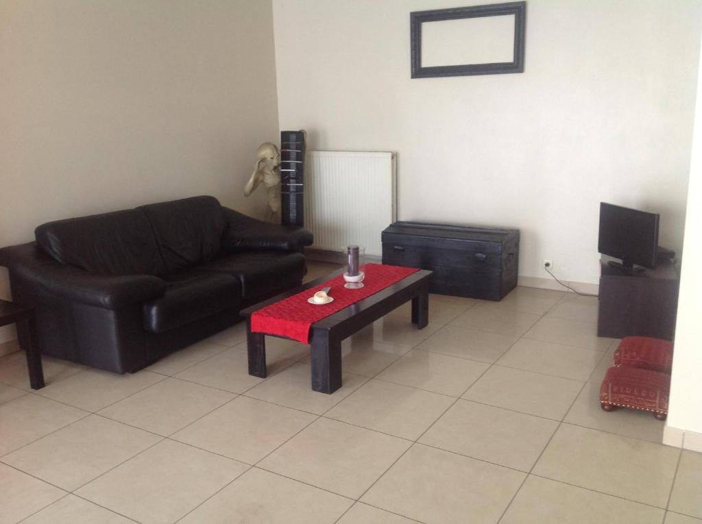 Posezení v ubytování Apartment Fruithof Tack