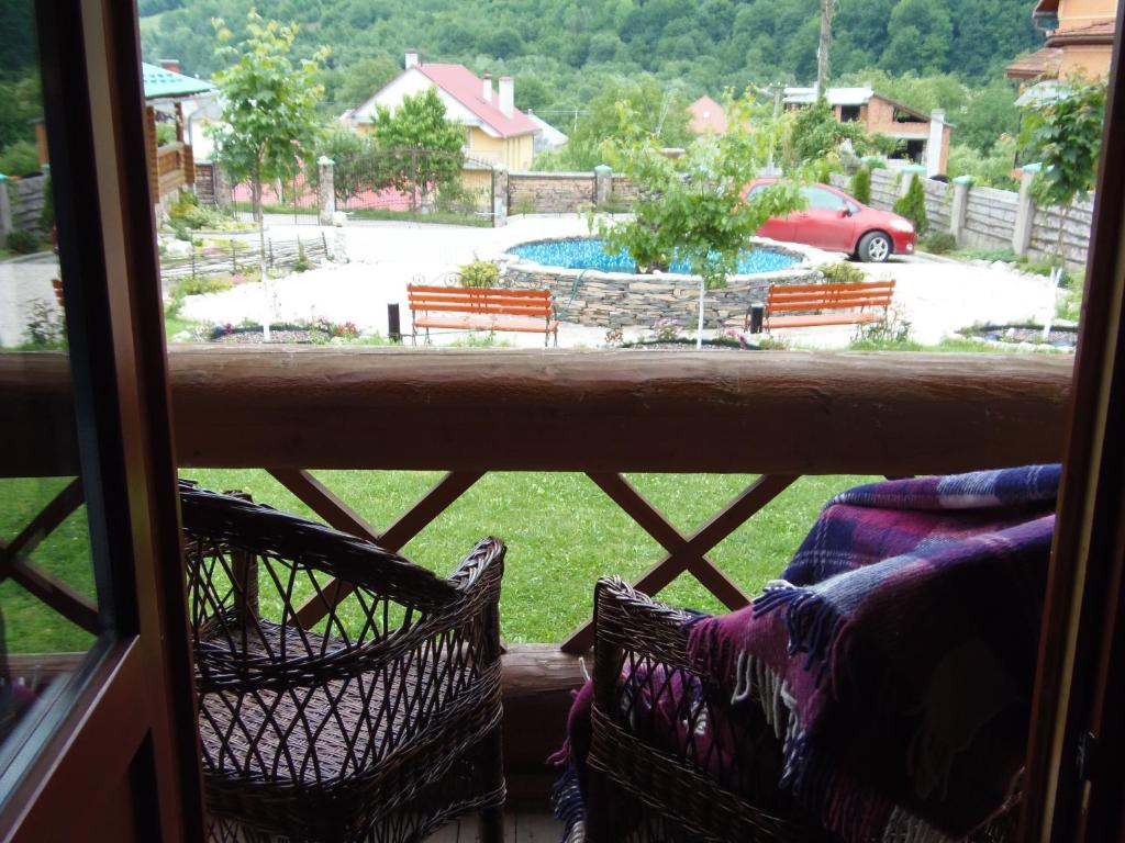 Zahrada ubytování Tourist complex Karina