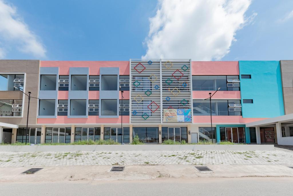 Budova, kde se hotel nachází