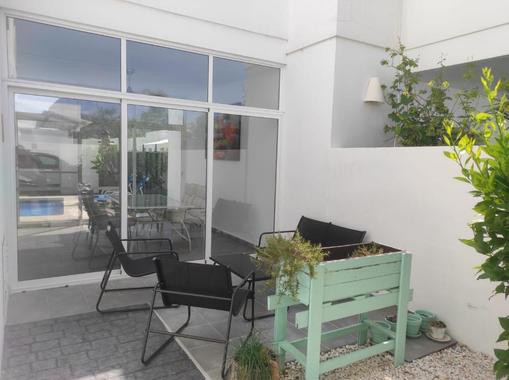 Patio nebo venkovní prostory v ubytování Villa Monica
