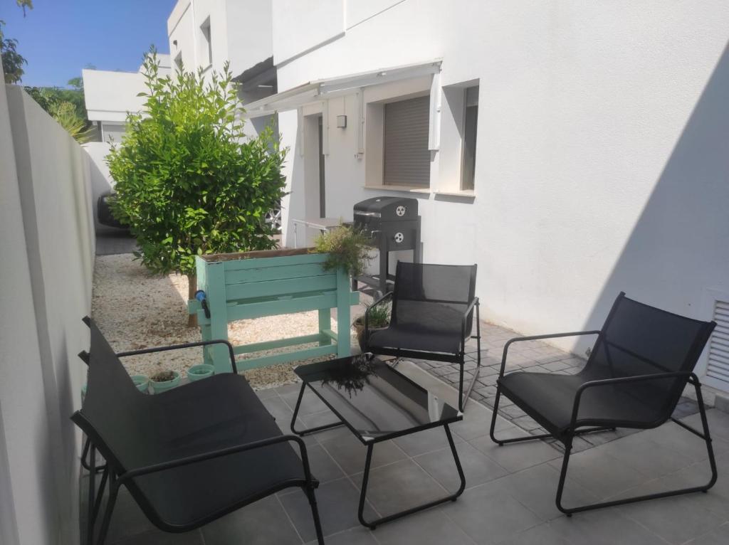 Balkón nebo terasa v ubytování Villa Monica