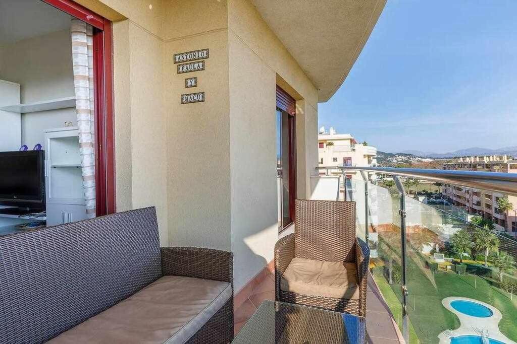 A balcony or terrace at A&N La Vega 3
