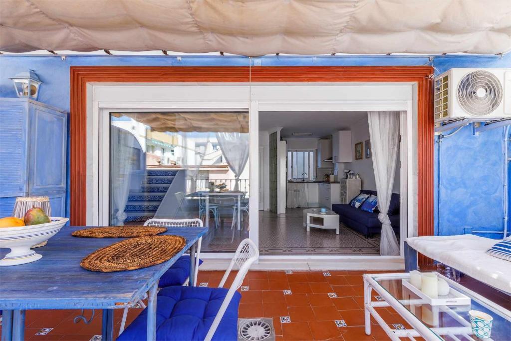 A seating area at A&N Atico Downtown Torre del Mar