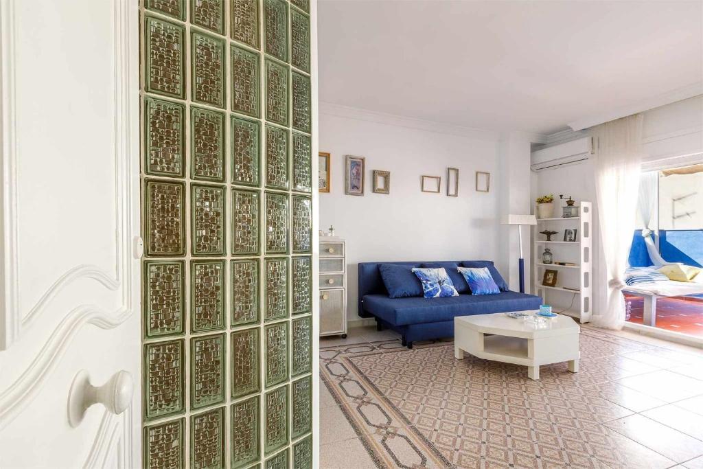 A seating area at A&N Atico Downtown Torre del Mar