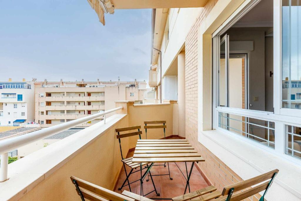 Balkón alebo terasa v ubytovaní A&N Xauen Torre del Mar