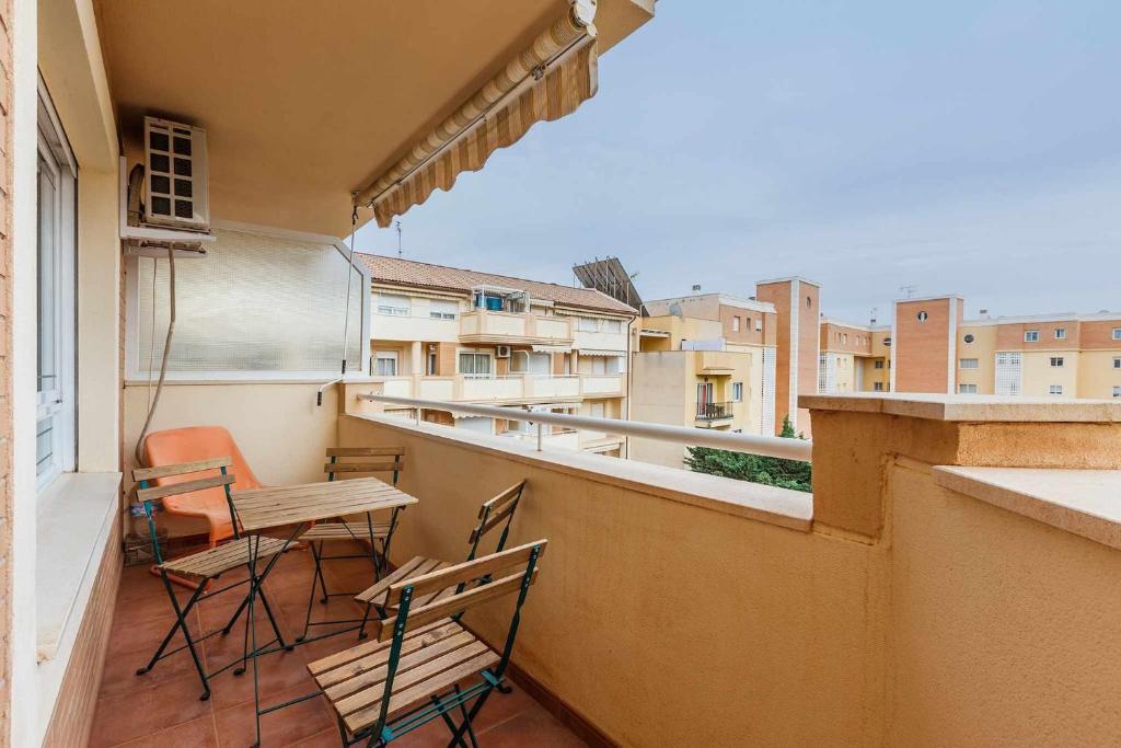 Balkón alebo terasa v ubytovaní A&N Xauen Torre del Mar