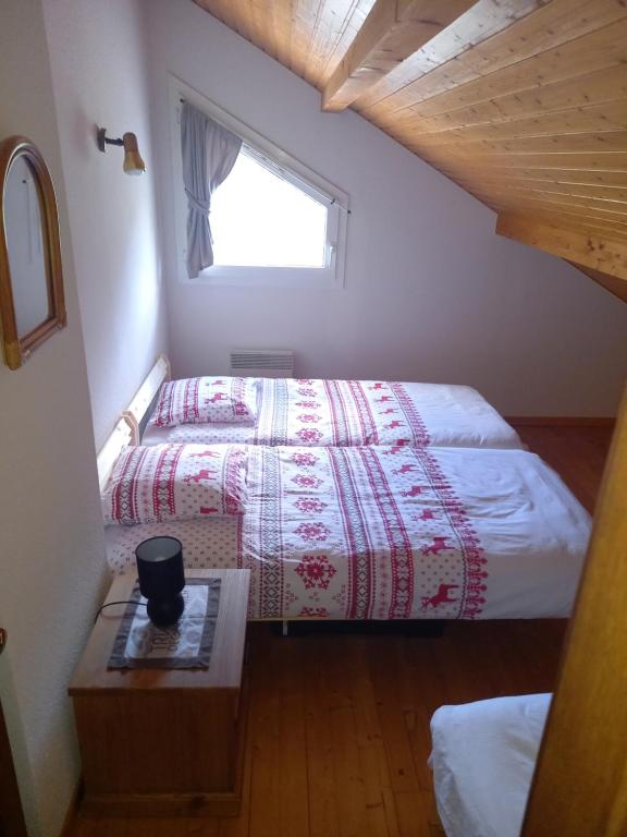 Posteľ alebo postele v izbe v ubytovaní Duplex 5 pers tout compris avec piscine
