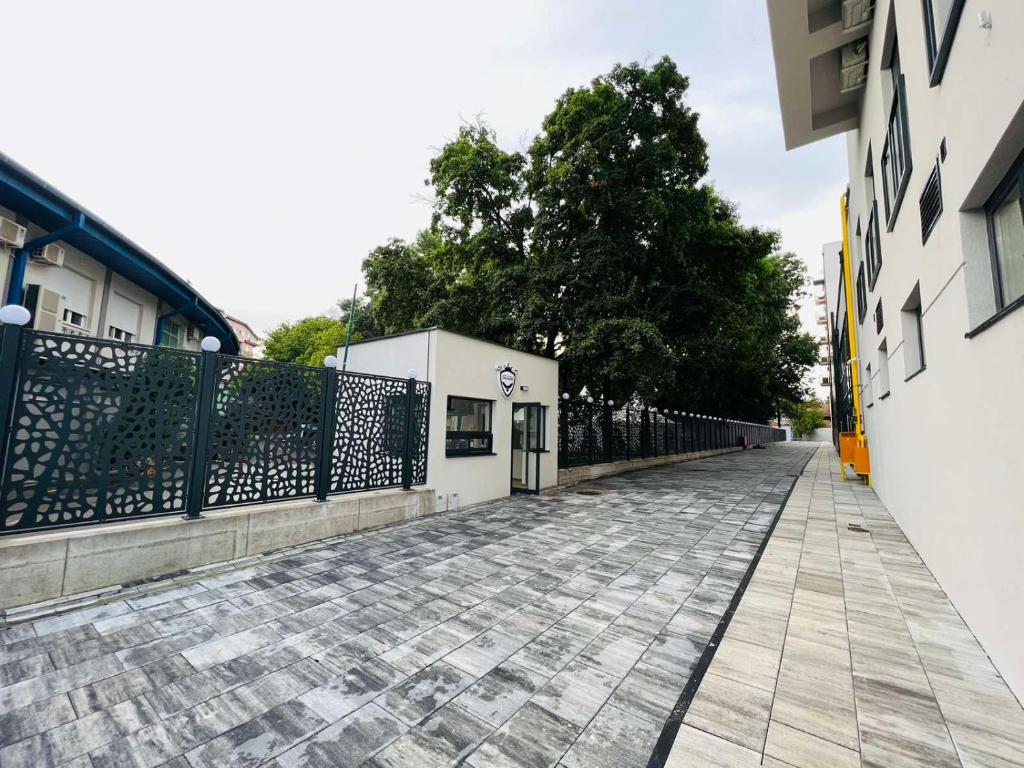 Budova, kde se apartmán nachází