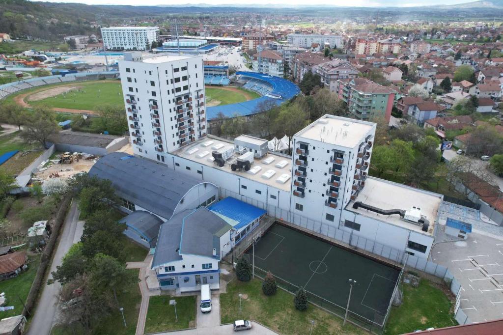 Nespecifikovaný výhled na destinaci Jagodina nebo výhled na město při pohledu z apartmánu