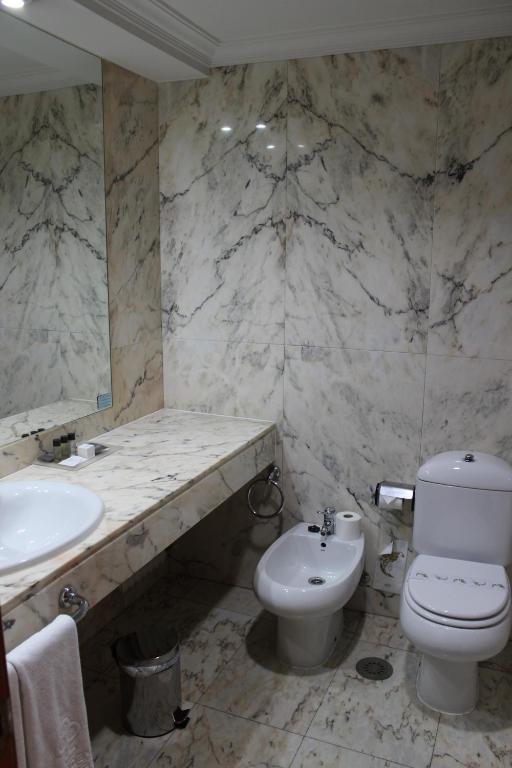 Koupelna v ubytování Hotel Ciudad de Vigo