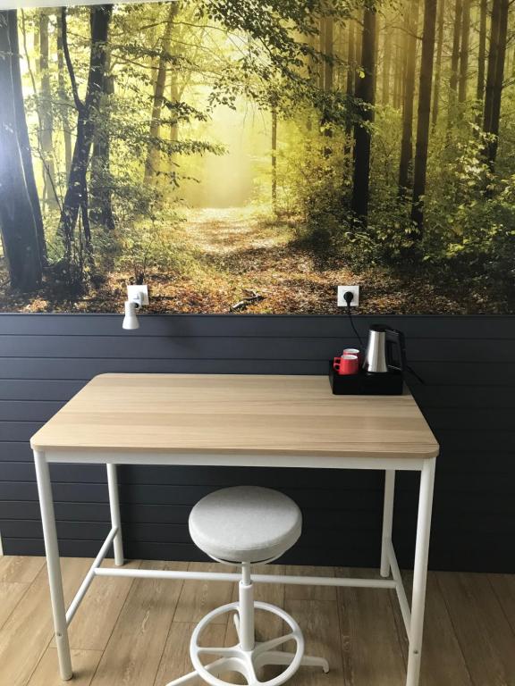 Příslušenství pro přípravu čaje a kávy v ubytování dardennen