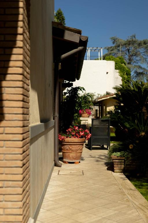 Zahrada ubytování B&B Cavalieri