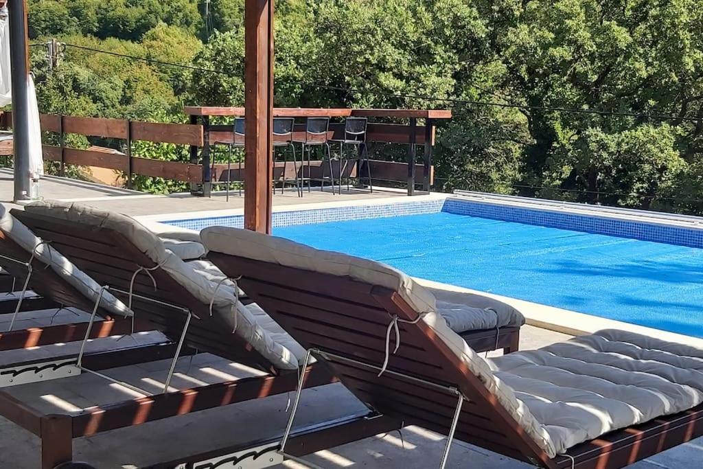 Bazén v ubytování Villa Hedonic nebo v jeho okolí
