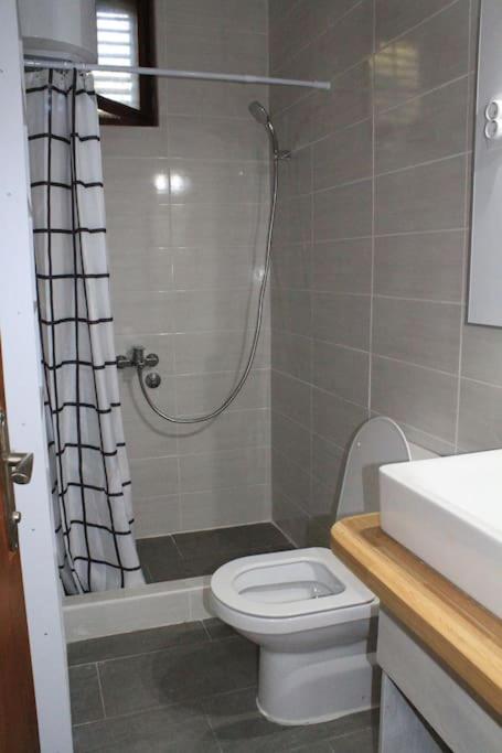 Koupelna v ubytování Villa Hedonic