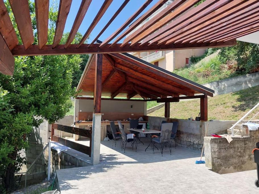Patio nebo venkovní prostory v ubytování Villa Hedonic