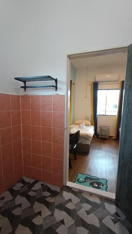 Postel nebo postele na pokoji v ubytování DONG’HOME东东小院