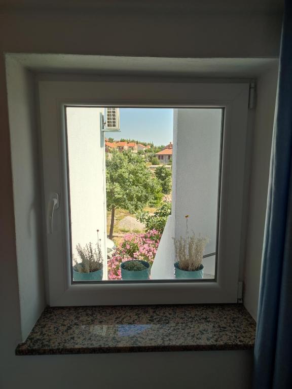 Balkón nebo terasa v ubytování Apartman Podine, Kruševo