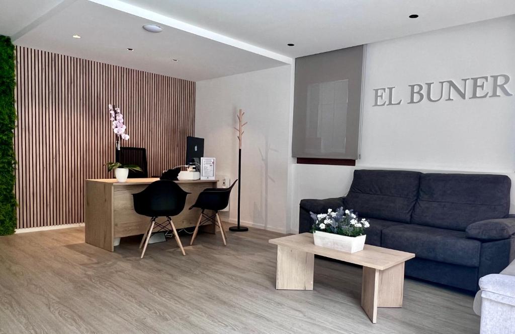 Posezení v ubytování Apartaments Turistics El Buner