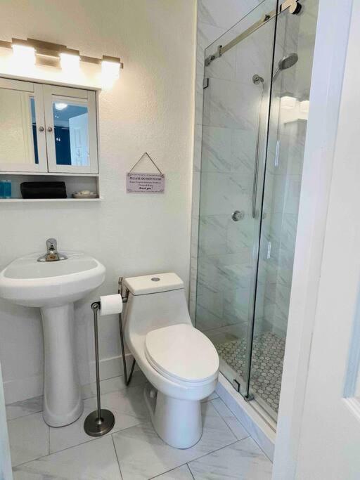 Koupelna v ubytování Alma Guest Suite