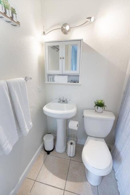 Koupelna v ubytování Alma Guest Suite