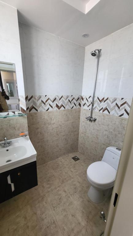 Koupelna v ubytování C Suites