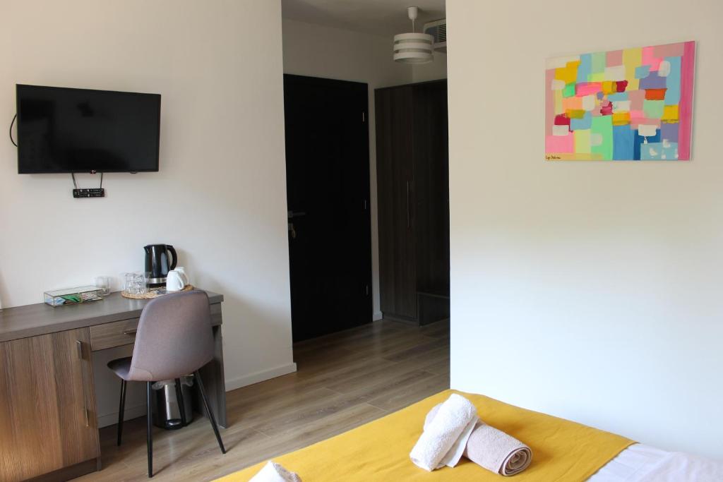 TV a/nebo společenská místnost v ubytování House Štefanac