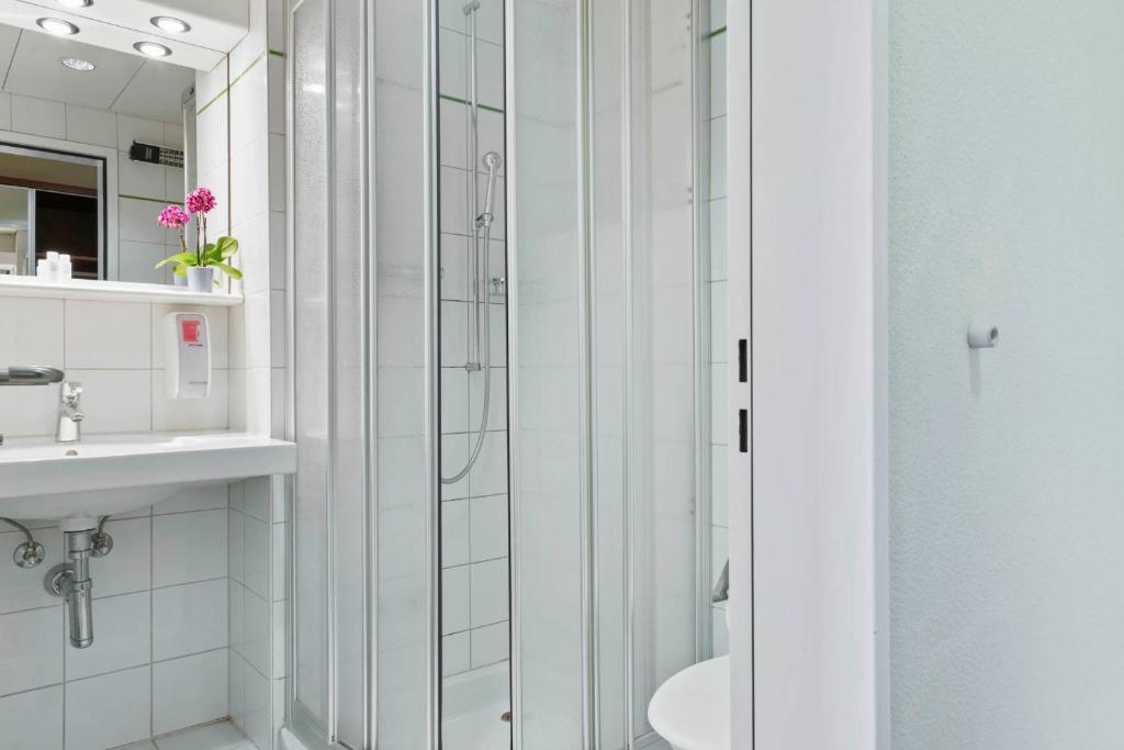 Kúpeľňa v ubytovaní Hotel Conti Dietikon