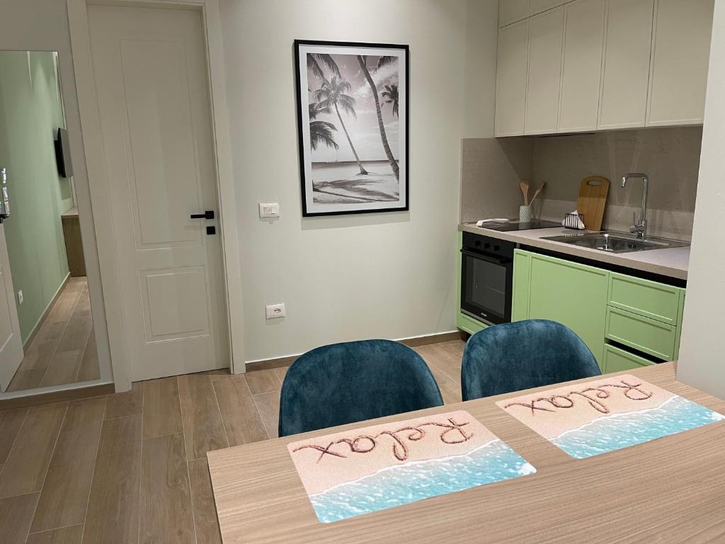 Köök või kööginurk majutusasutuses Deluxe Residence