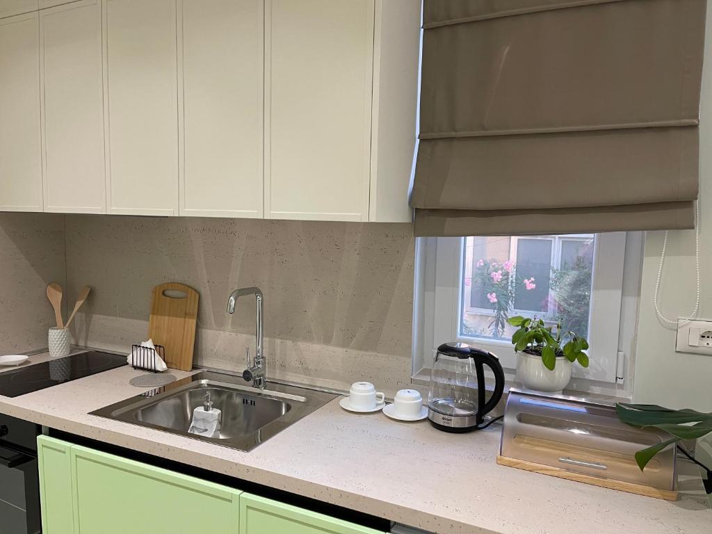 Köök või kööginurk majutusasutuses Deluxe Residence