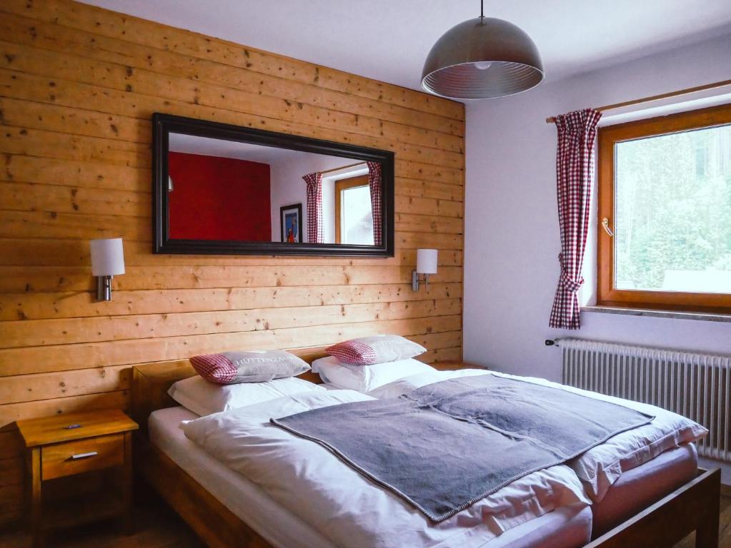 Postel nebo postele na pokoji v ubytování Haus Wasserbauer