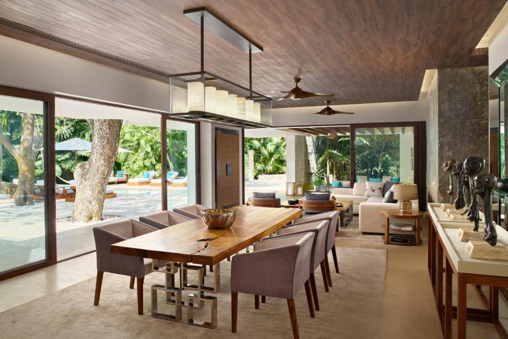 Restaurace v ubytování Chablé Yucatan