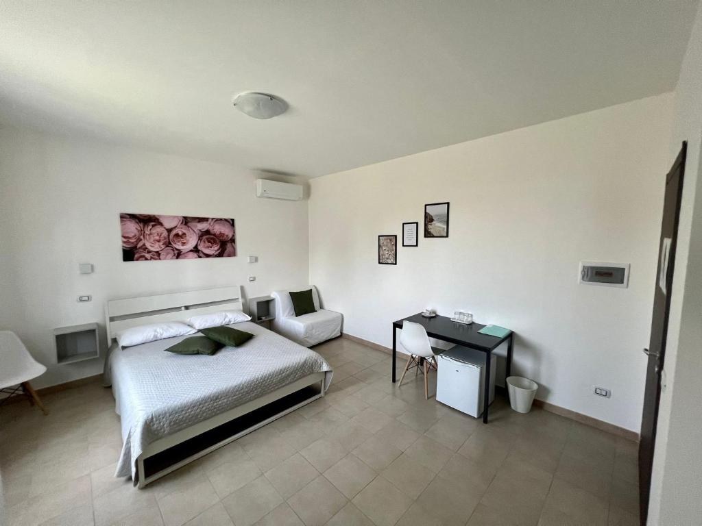 Posteľ alebo postele v izbe v ubytovaní Cristian Rooms