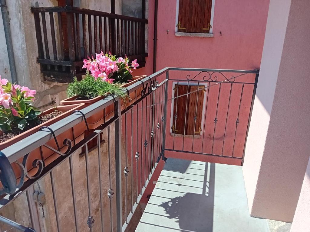 Balkón nebo terasa v ubytování Casa di Ariel