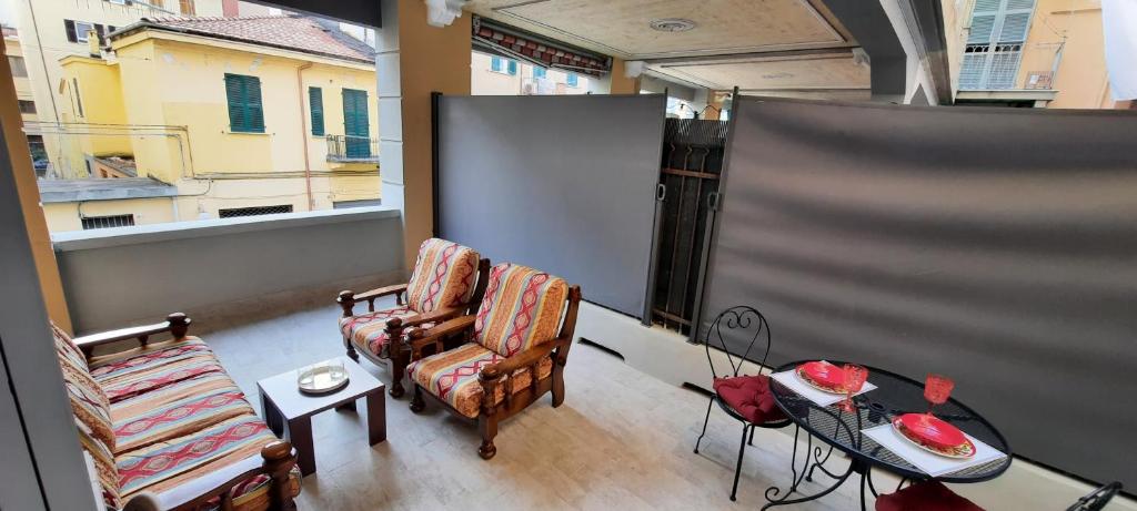 Posezení v ubytování Suite House 5 Terre