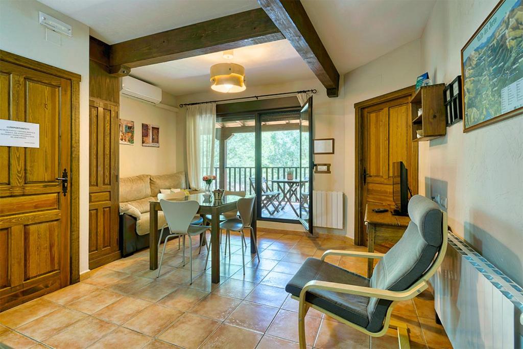 Część wypoczynkowa w obiekcie Apartamentos rurales Alameda del Jerte